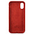 Чехол накладка для iPhone XS Max Alcantara Full red: фото 2 - UkrApple