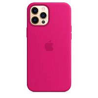 Чохол накладка xCase для iPhone 12/12 Pro Silicone Case Full Electric Pink