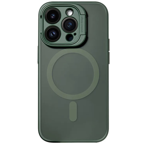Чохол xCase для iPhone 13 Pro Max Stand Camera with MagSafe green - UkrApple