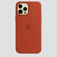 Чохол накладка xCase для iPhone 12 Pro Max Silicone Case Full orange