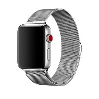Ремінець xCase для Apple watch 42/44/45/49 mm Milanese Loop Metal Silver (срібло)