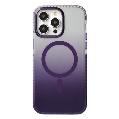 Чохол iPhone 14 Pro Max Shield Gradient with MagSafe purple  - UkrApple
