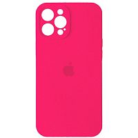 Чохол накладка xCase для iPhone 12 Pro Max Silicone Case Full Camera Electric Pink