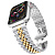 Ремінець для Apple Watch 42/44/45/49 mm Metall New 5-bead silver gold: фото 3 - UkrApple