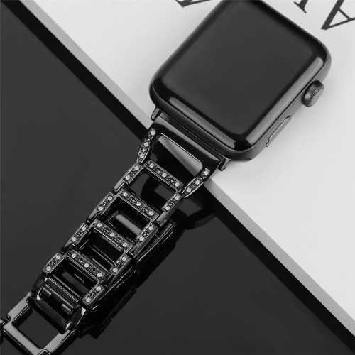 Ремінець xCase для Apple watch 42/44/45/49 mm Lady Band New 2 Black: фото 2 - UkrApple