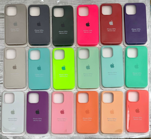 Чохол накладка xCase для iPhone 13 Silicone Case Full pistachio: фото 7 - UkrApple