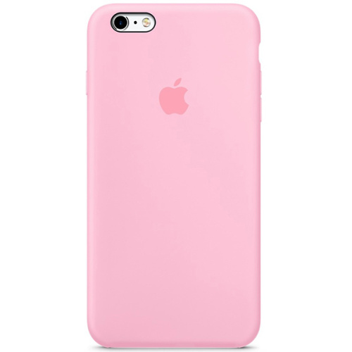 Чехол накладка xCase для iPhone 6/6s Silicone Case Full розовый - UkrApple