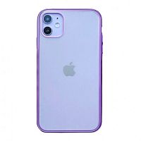 Чохол накладка xCase для iPhone 12 Pro Shining Matte Case Full Camera Blue