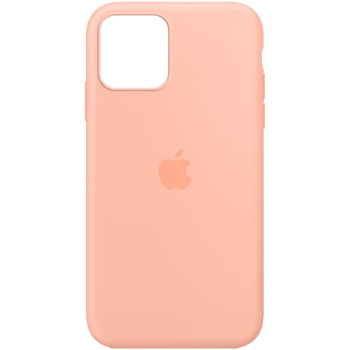 Чохол накладка xCase для iPhone 12 Mini Silicone Case Full grapefruit - UkrApple