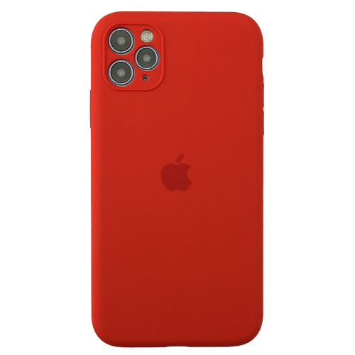 Чохол накладка xCase для iPhone 11 Pro Max Silicone Case Full Camera Red - UkrApple