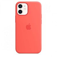 Чохол накладка xCase для iPhone 12/12 Pro Silicone Case Full pink citrus 