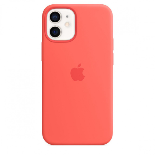 Чохол накладка xCase для iPhone 12/12 Pro Silicone Case Full pink citrus  - UkrApple