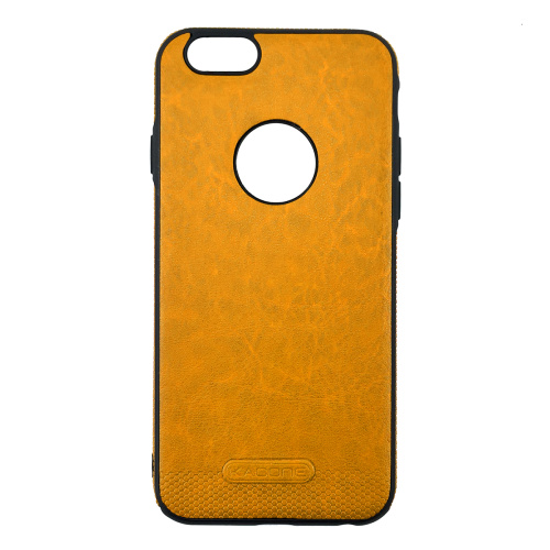 Чехол накладка xCase для iPhone 6/6s Leather Logo Case yellow - UkrApple