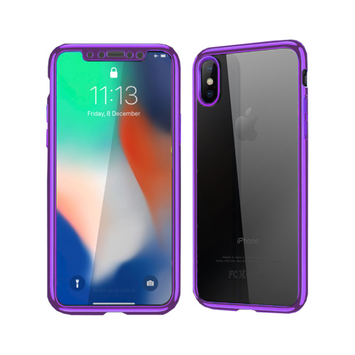 Чехол накладка xCase на iPhone 7/8/SE 2020 защита 360 фиолетовый - UkrApple