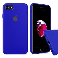 Чехол накладка xCase для iPhone 7/8/SE 2020 Silicone Case Full ultramarine