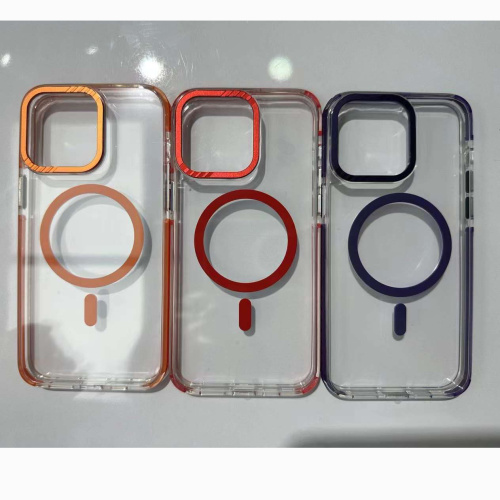 Чохол iPhone 15 Pro Max Shield Metal with MagSafe white : фото 3 - UkrApple