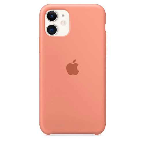 Чохол накладка xCase для iPhone 12 Pro Max Silicone Case begonia red - UkrApple