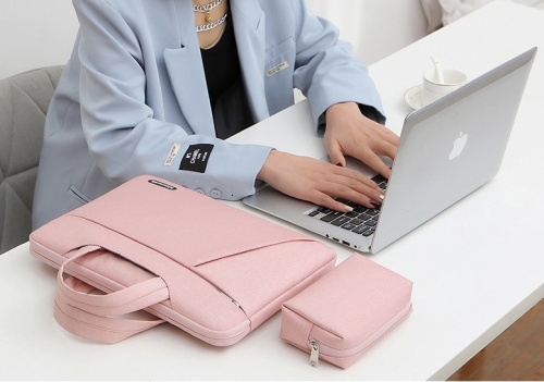 Сумка для ноутбука 15''-16' Laptop Professional 012 pink : фото 5 - UkrApple