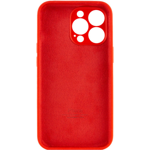 Чохол накладка iPhone 13 Pro Max Silicone Case Full Camera Red: фото 2 - UkrApple