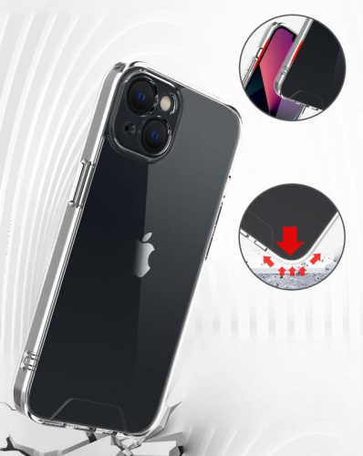 Чохол Space на iPhone 13 Pro Max Full Camera Transparent: фото 9 - UkrApple
