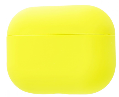 Чехол для AirPods PRO silicone case Slim yellow - UkrApple