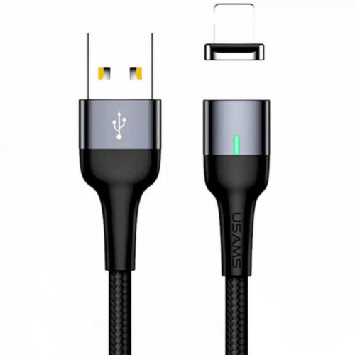 USB кабель Type-C Usams Magnetic U28 1m silver : фото 2 - UkrApple