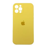 Чохол накладка xCase для iPhone 12 Pro Max Silicone Case Full Camera Yellow