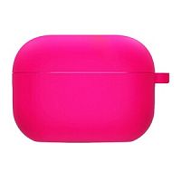 Чохол для AirPods PRO 2 Silicone case Full electric pink