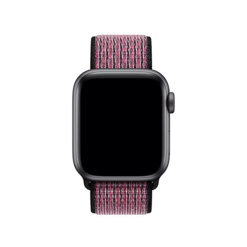 Ремінець xCase для Apple Watch 38/40/41 mm Nylon Sport Loop Indigo pink: фото 2 - UkrApple