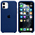 Чохол накладка xCase для iPhone 12 Pro Max Silicone Case navy blue: фото 2 - UkrApple