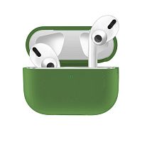 Чехол для AirPods PRO silicone case Olive