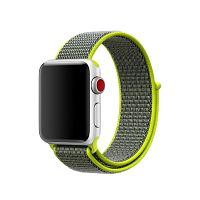 Ремінець xCase для Apple Watch 42/44/45/49 mm Nylon Sport Loop Flash Olive