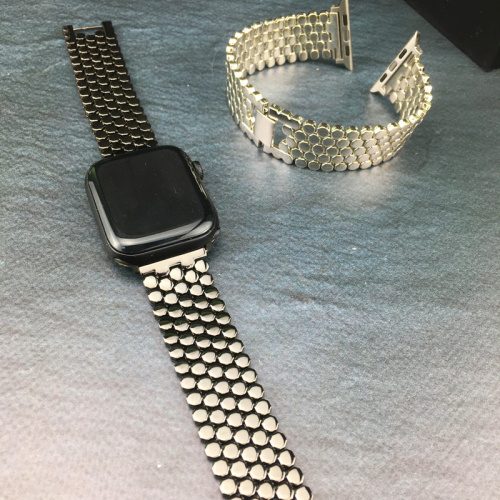 Ремінець xCase для Apple watch 38/40/41 mm Paco Rabanne Silver: фото 3 - UkrApple