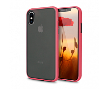Чохол iPhone 12 Pro Max Gingle series camellia red