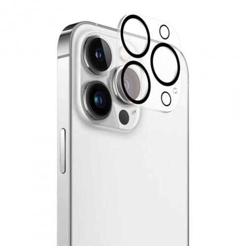 Захистне скло на камеру iPhone 15 Pro/15 Pro Мах clear  - UkrApple