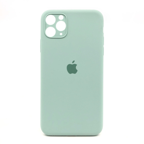 Чохол накладка xCase для iPhone 12 Pro Max Silicone Case Full light cyan - UkrApple