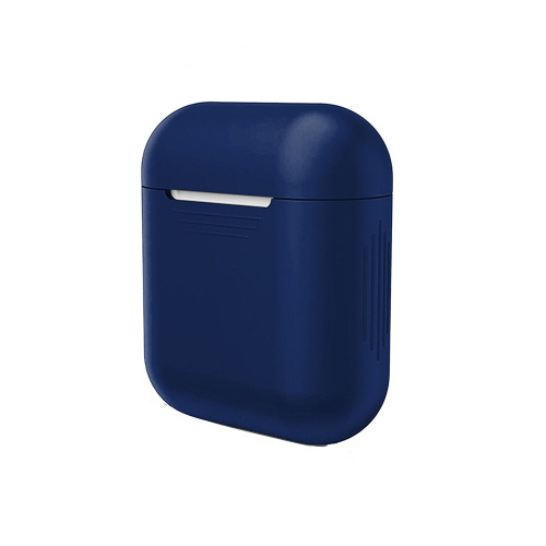 Чехол для AirPods/AirPods 2 silicone case темно-синий - UkrApple