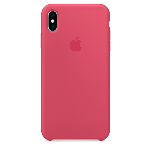 Чехол накладка xCase для iPhone X/XS Silicone Case hibiscus - UkrApple