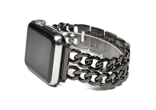 Ремінець xCase для Apple watch 38/40/41 mm Chanell NEW Black: фото 6 - UkrApple