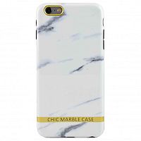 Чехол накладка xCase на iPhone XR chic marble белый