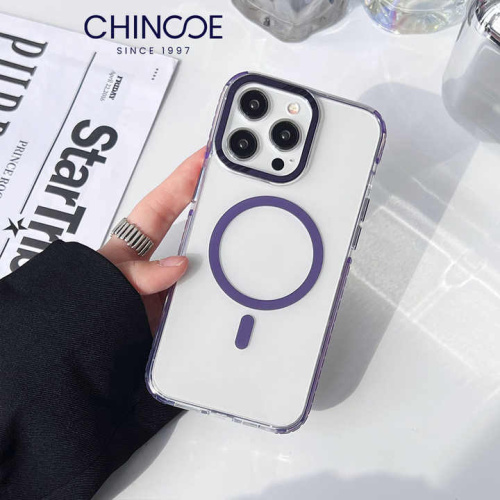 Чохол iPhone 15 Pro Max Shield Metal with MagSafe purple  - UkrApple