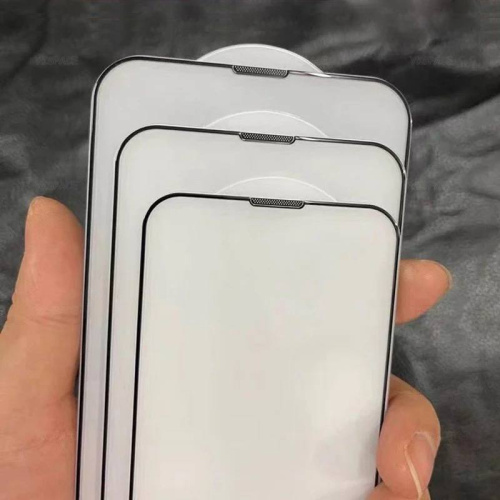 Захисне скло 2,5D iPhone 13 Pro Мах/14 Plus ultra thin black: фото 10 - UkrApple