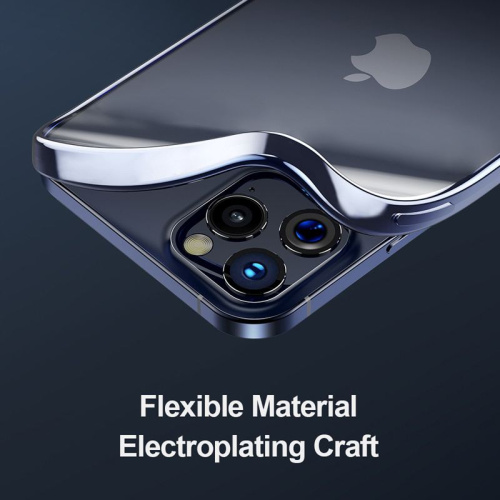 Чохол для iPhone 12 Mini Rock Electroplating Series Silver: фото 9 - UkrApple