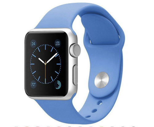 Ремінець xCase для Apple Watch 38/40/41 mm Sport Band Denim Blue (M) - UkrApple