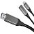Кабель Wiwu X10L type-C to HDMI 4K 2m black - UkrApple