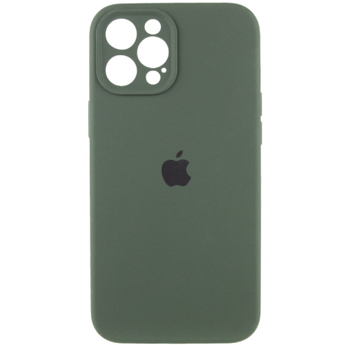 Чохол накладка xCase для iPhone 12 Pro Max Silicone Case Full Camera virid - UkrApple
