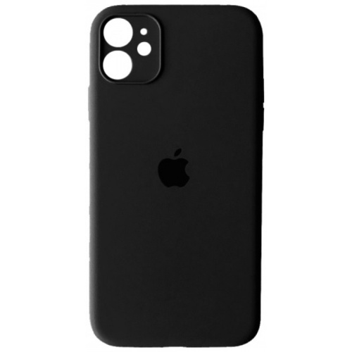 Чохол накладка xCase для iPhone 12 Mini Silicone Case Full Camera Black - UkrApple