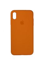 Чехол накладка xCase для iPhone XR Silicone Case Full kumquat
