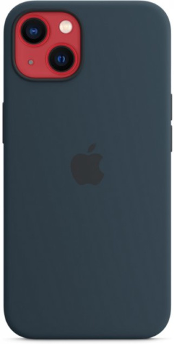 Чохол OEM Silicone Case Full with MagSafe for iPhone 13 Abyss Blue: фото 5 - UkrApple