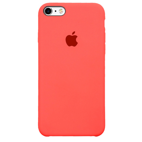 Чехол накладка xCase на iPhone 6/6s Silicone Case ярко-розовый - UkrApple